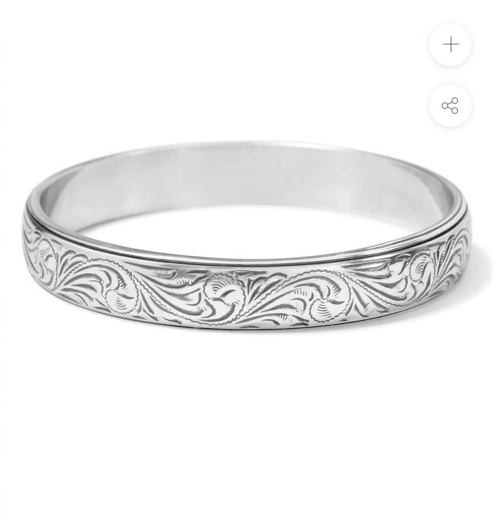NEW BRIGHTON women's essex bangle in silver